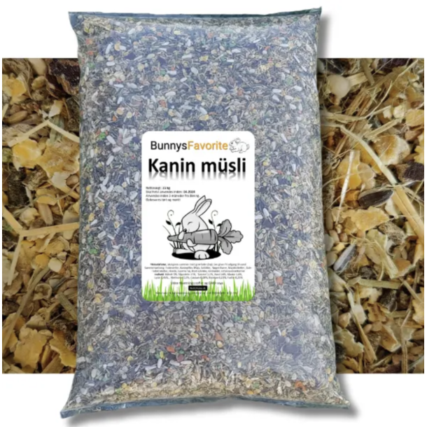  Kanin Myslifoder 15 kg