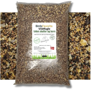 Vildtfuglebl. u. korn & skaller 15 kg
