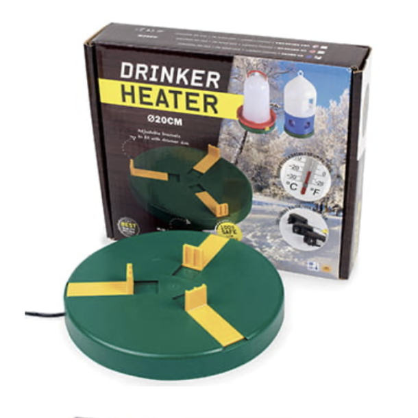 Drinker Heater varmeplader �20cm