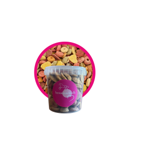 Hestesnacks - bland selv bolsjer - Lille b�tte