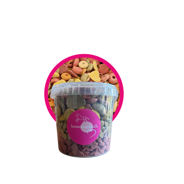 Hestesnacks - bland selv bolsjer - Mellem b�tte