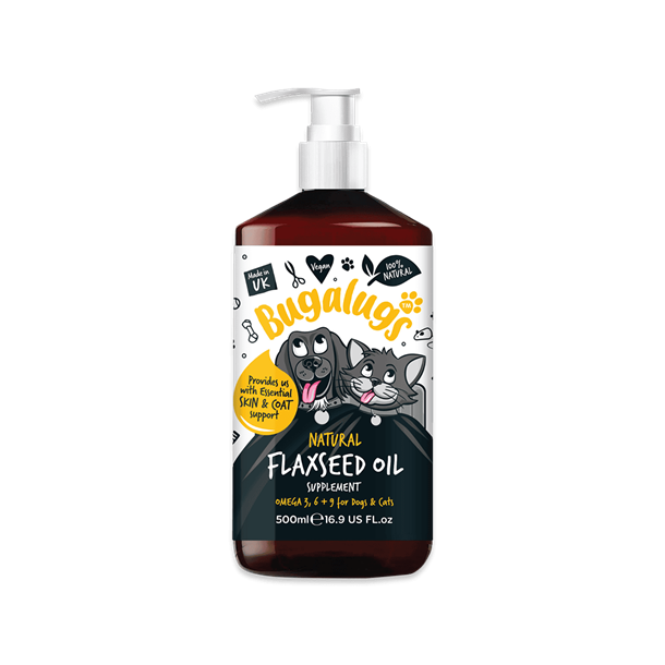 Bugalugs Naturligt Tilskud med H�rfr�olie (500ml)