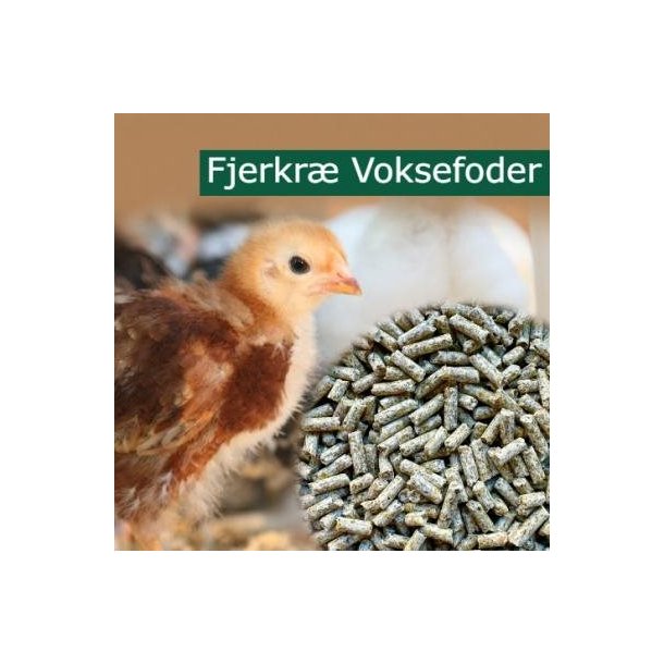 Nag Fjerkr� Voksefoder 10 kg