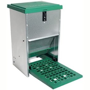 Fodersilo metal/plast Galv. 8 Kg